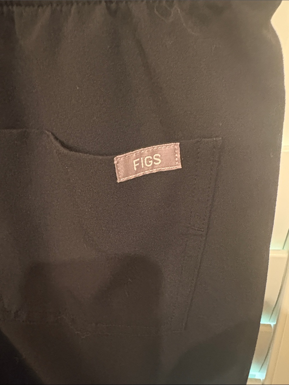 Figs Scrub Joggers with Gray Drawstring - Picture 9 of 10